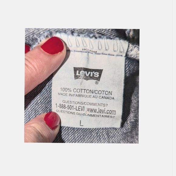 Levi's Mini Jean Skirt - Picture 4 of 5